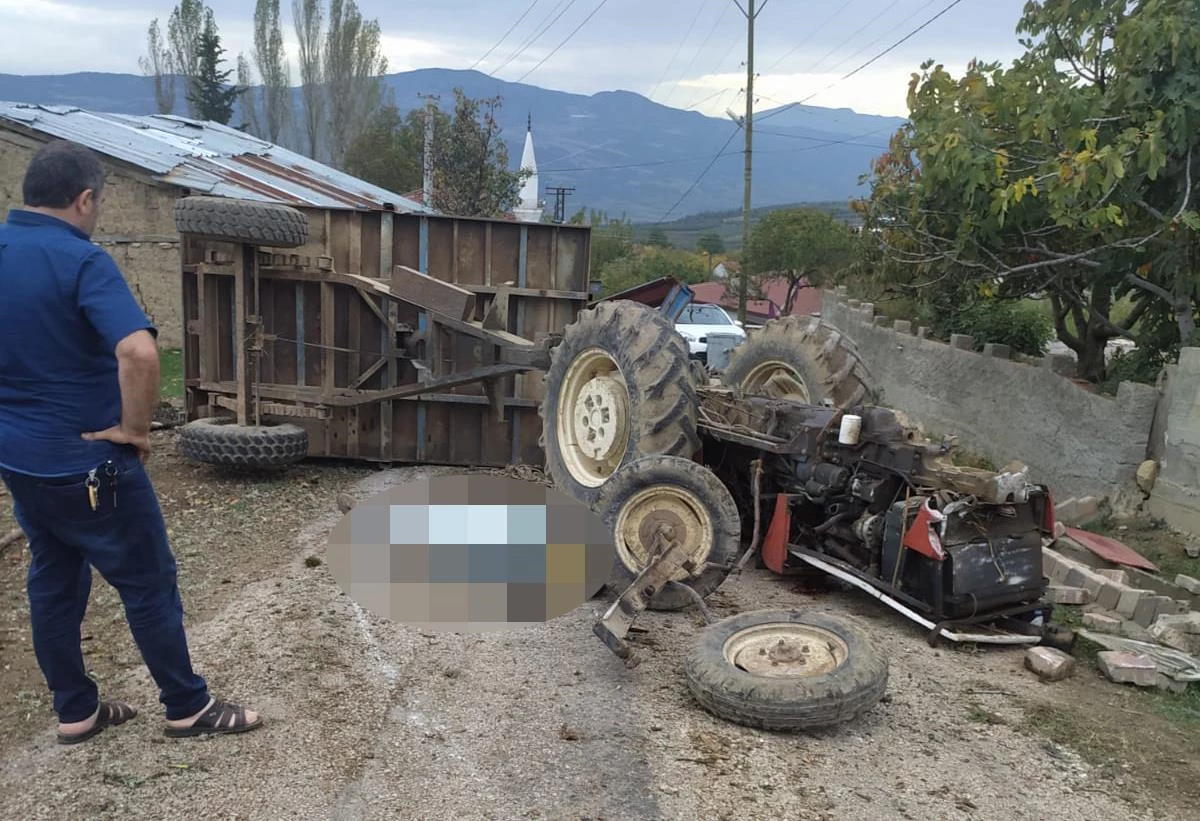 Bilecik\'te traktörün devrilmesi sonucu 1 kişi öldü, 1 kişi yaralandı