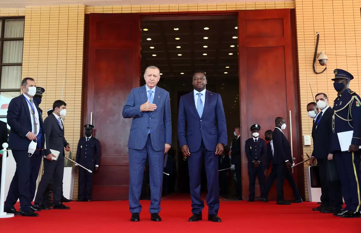 Cumhurbaşkanı Erdoğan, Togo Cumhurbaşkanı Gnassingbe ile ortak basın toplantısında konuştu Açıklaması