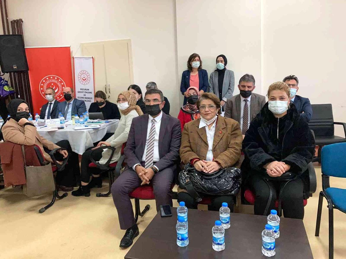 Erzurum\'da \'Kadına Yönelik Şiddetle Mücadele İl Eylem Planı\' çalıştayı