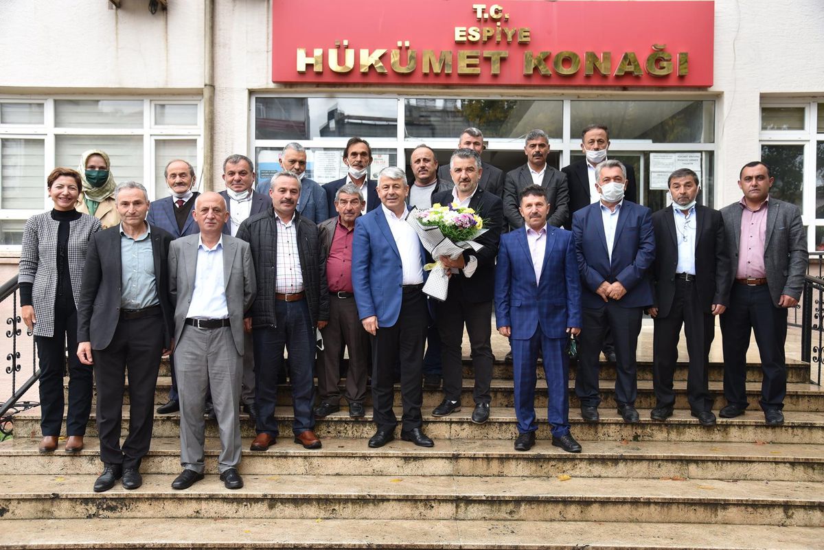 Espiye\'de "Muhtarlar Günü" kutlandı