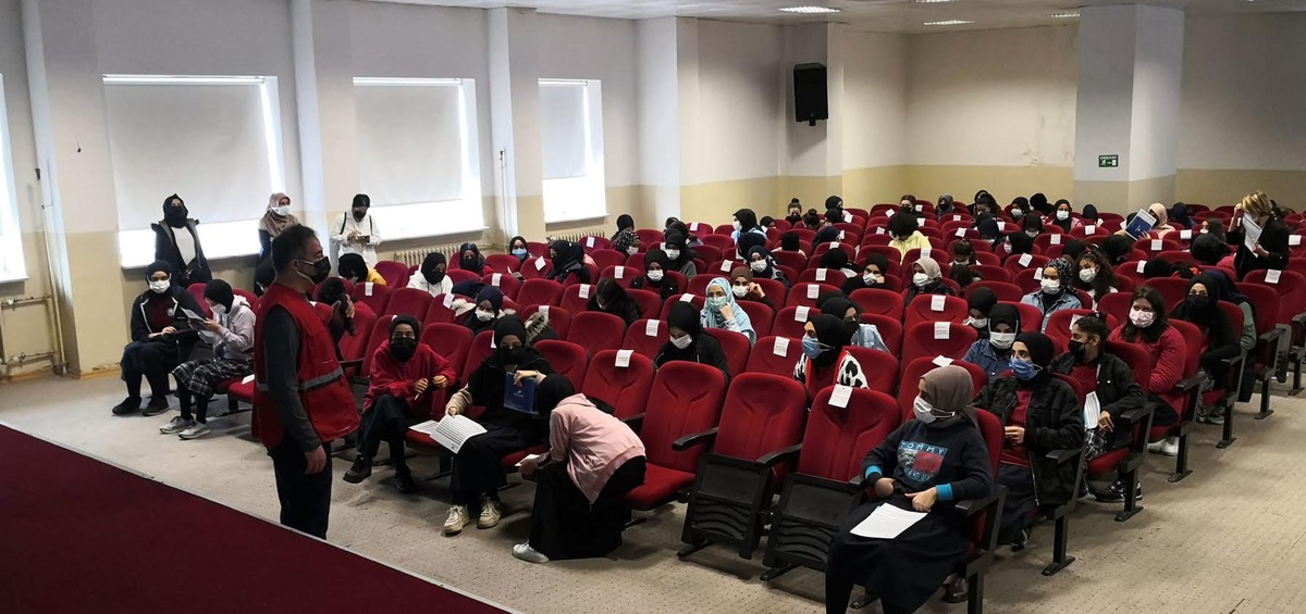 Bağcılar\'da öğrencilere yangın farkındalık eğitimi