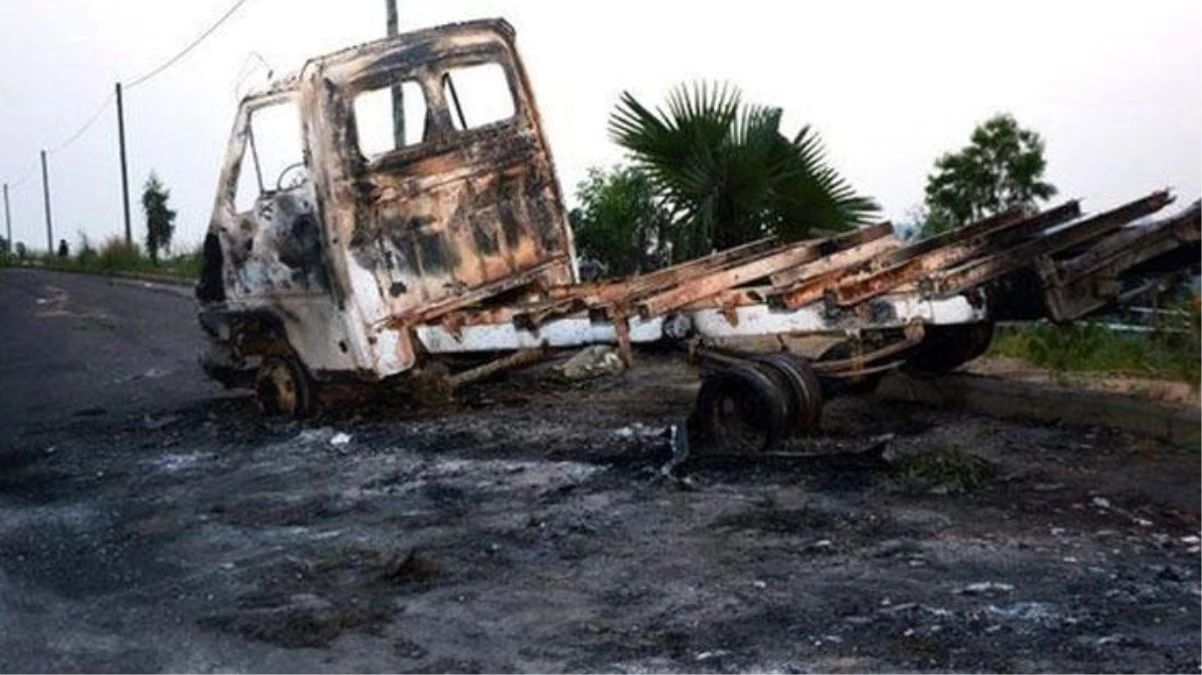 Kongo\'da kaza yapan kamyonun kasasındaki 50 kişi öldü