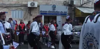 İsrail polisinden Kudüs'teki Mevlit Kandili kutlamalarına müdahale