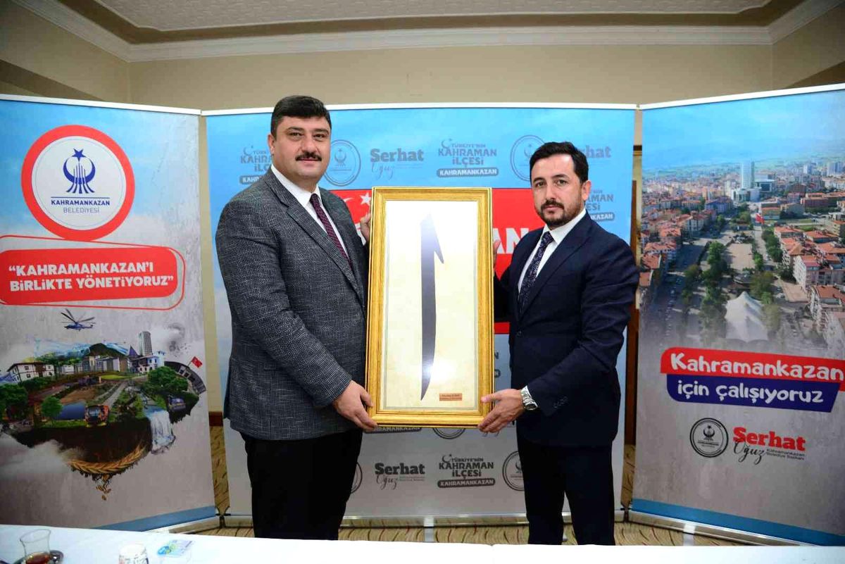 Kahramankazan\'da Muhtarlar Günü için yemek