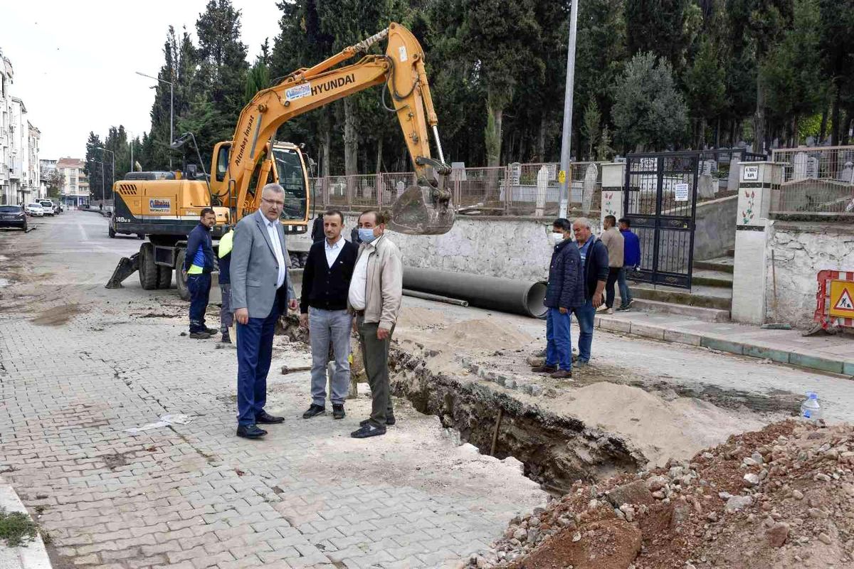 Karacabey genelinde altyapı çalışmaları 2022\'de tamamen bitecek