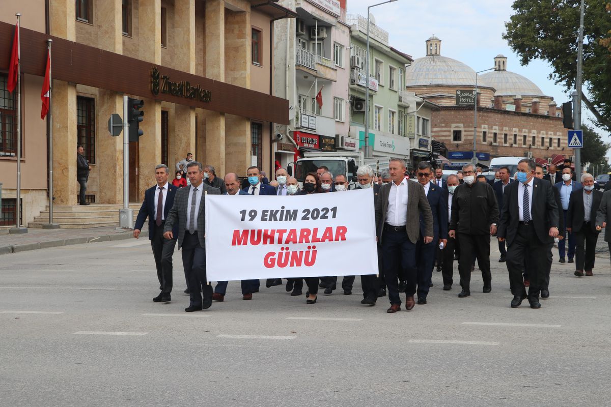 Muhtarlar Günü, Edirne\'de törenle kutlandı