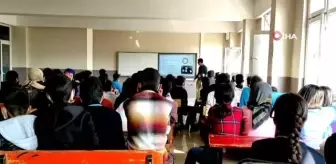 Muradiye'deki öğrenciler korona virüse karşı bilgilendiriliyor