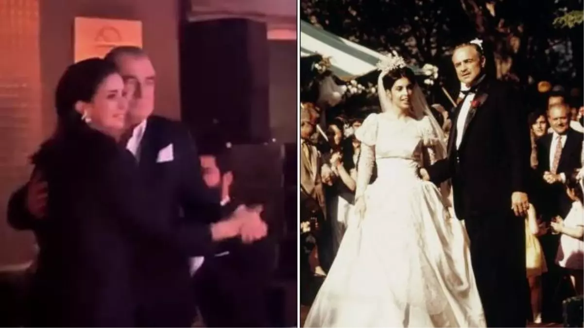 Fatih Terim'in kızı Buse Terim ile dansı çok beğenildi! Don Corleone yanında sönük kalır