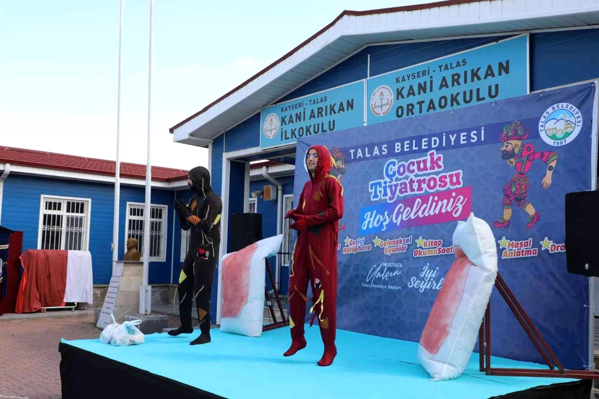 Talas okullarında \'Çocuk Şenliği\' devam ediyor