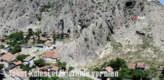 Tokat Kalesi Kaya Düşmesi Önlem Projesi tamamlandı