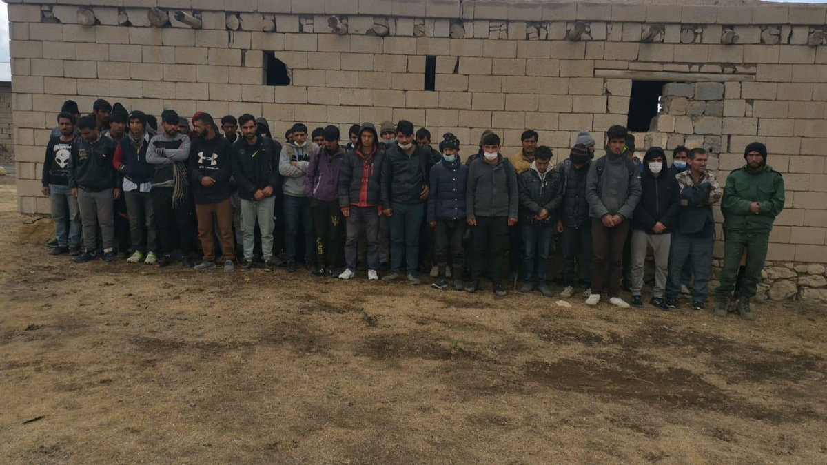 Van\'da 164 Afganistanlı düzensiz göçmen yakalandı
