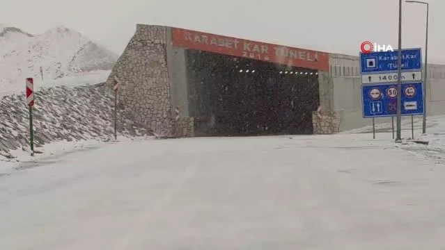 Van'da kar yağışı ve sis