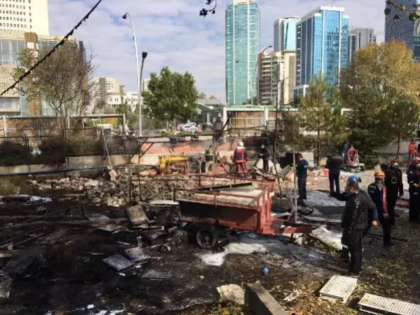 Son dakika haber | Ankara'da MTA yerleşkesindeki doğal gaz vanasında art arda patlama