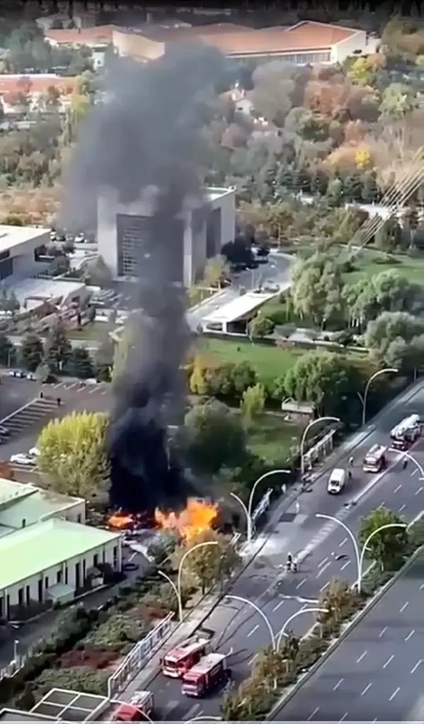 Son dakika haber | Ankara'da MTA yerleşkesindeki doğal gaz vanasında art arda patlama