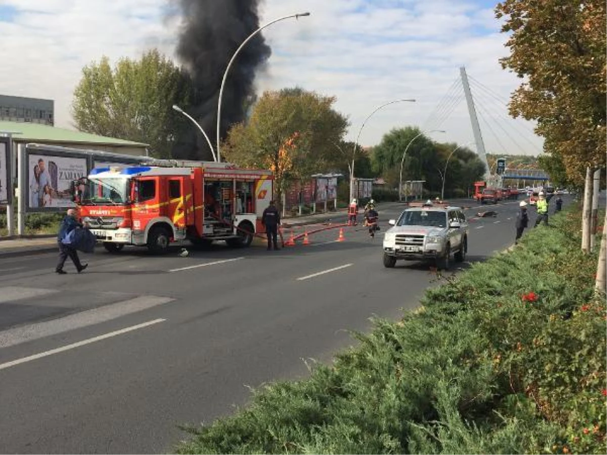 Ankara\'da MTA yerleşkesindeki doğal gaz vanasında art arda patlama