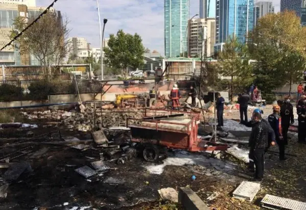 Son dakika haber | Ankara'da MTA yerleşkesindeki doğal gaz vanasında art arda patlama