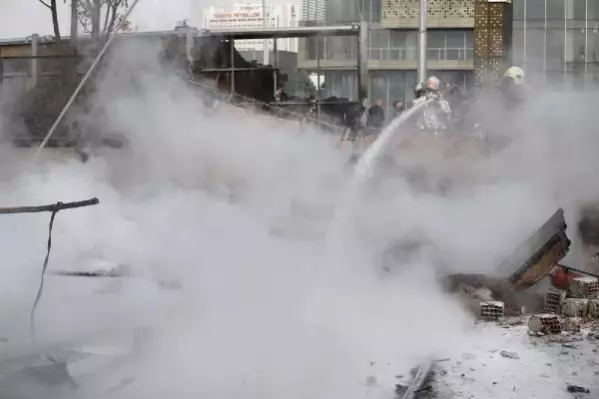 Son dakika haber | Ankara'da MTA yerleşkesindeki doğal gaz vanasında art arda patlama