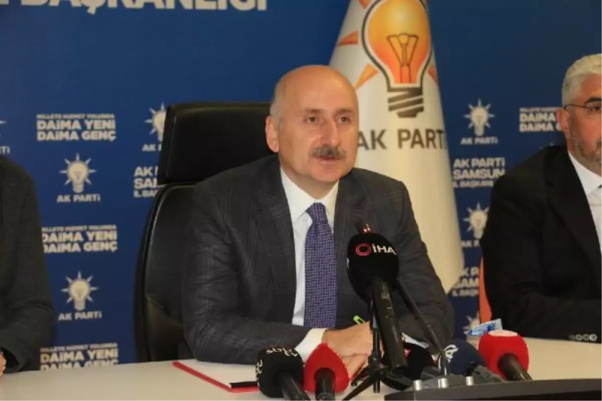 BAKAN KARAİSMAİLOĞLU: ULAŞIM VE ALTYAPI YATIRIMLARI BİZE AYRI BİR HEYECAN VERİYOR