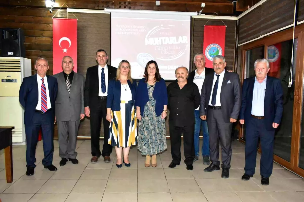 Başkan Çalkaya\'dan muhtarlara yemek