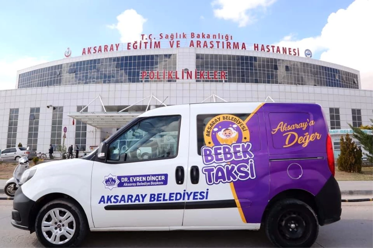 Bebeklerin ilk ulaşım hizmeti Aksaray Belediyesi\'nden