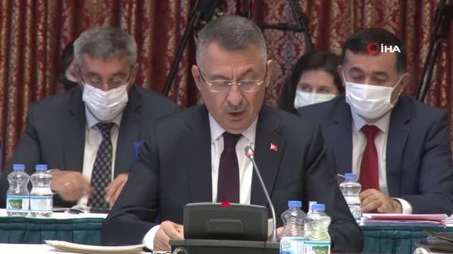 Son dakika haber... Cumhurbaşkanı Yardımcısı Fuat Oktay: Yargı reformlarıyla hukukun üstünlüğünü güçlendiriyor ve demokrasinin işlerliğini artırıyoruz.