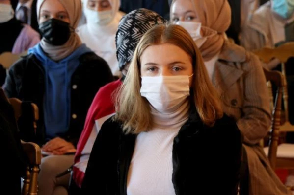 Edirne'deki uluslararası öğrenciler, uyum buluşmasında bir araya geldi