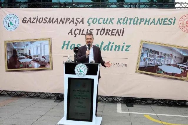 Son Dakika | Gaziosmanpaşa Çocuk Kütüphanesi hizmete açıldı