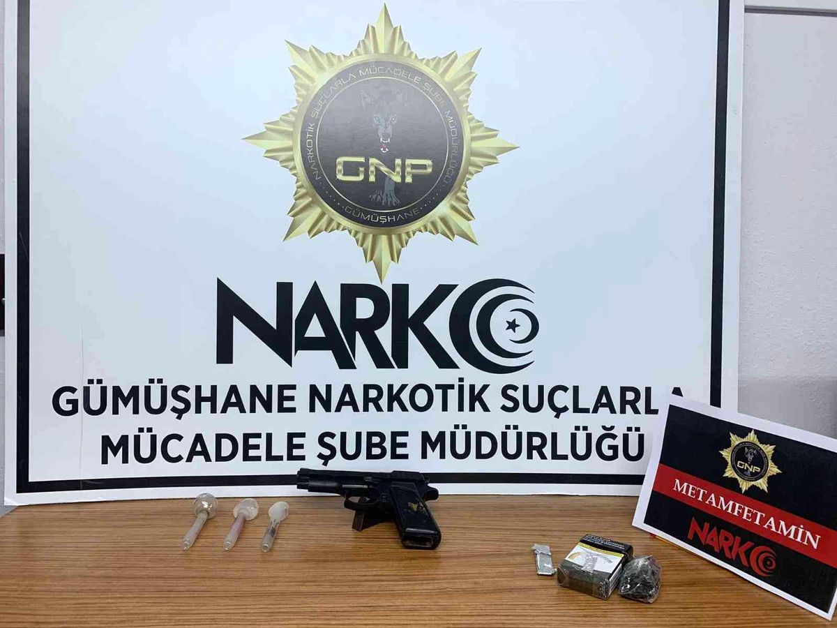 Gümüşhane\'de uyuşturucu operasyonu