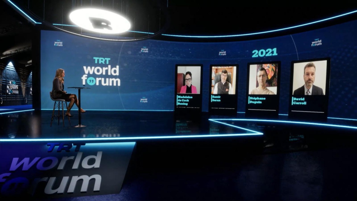 TRT World Forum 2021 "Türkiye\'de Üretilen İçerik Dünyaya Yayılıyor"