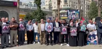 İsrail hapishanelerindeki Filistinli tutuklularla dayanışma gösterisi