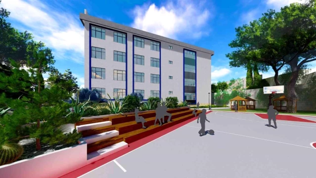 İzmir Büyükşehir Belediyesi Karabağlar'a okul yaptırıyor