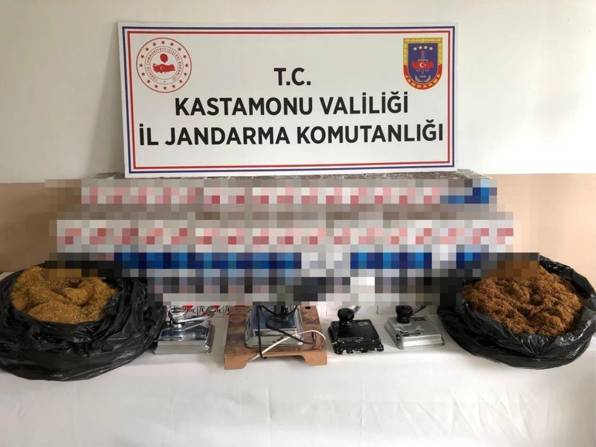 Kastamonu\'da kaçakçılık operasyonunda 2 kişi yakalandı