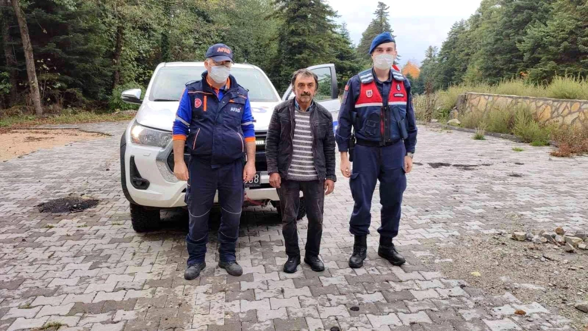 Mantar toplarken kaybolan şahıs bulundu