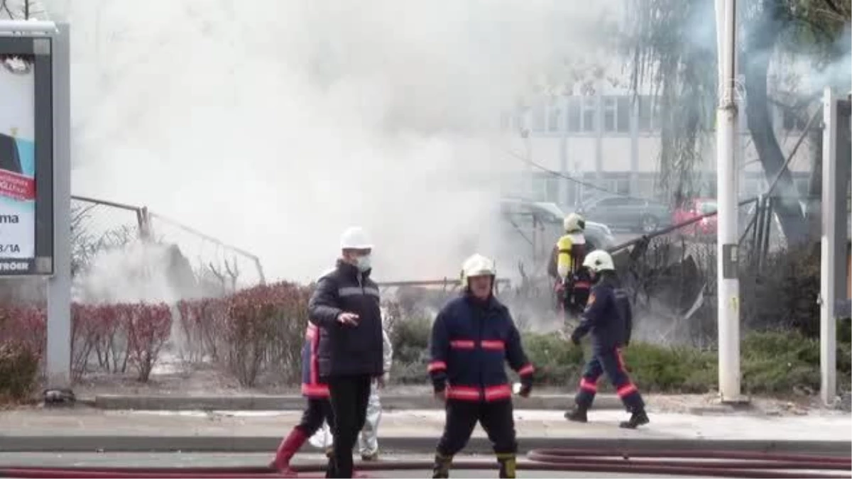 MTA Yerleşkesindeki patlama anı