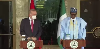 Nijerya Devlet Başkanı Buhari Cumhurbaşkanı Erdoğan ile ortak basın toplantısında konuştu