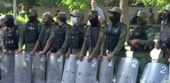 Seçimi kaybeden Şii parti ve milis grup destekçilerinin oturma eylemi sürüyor