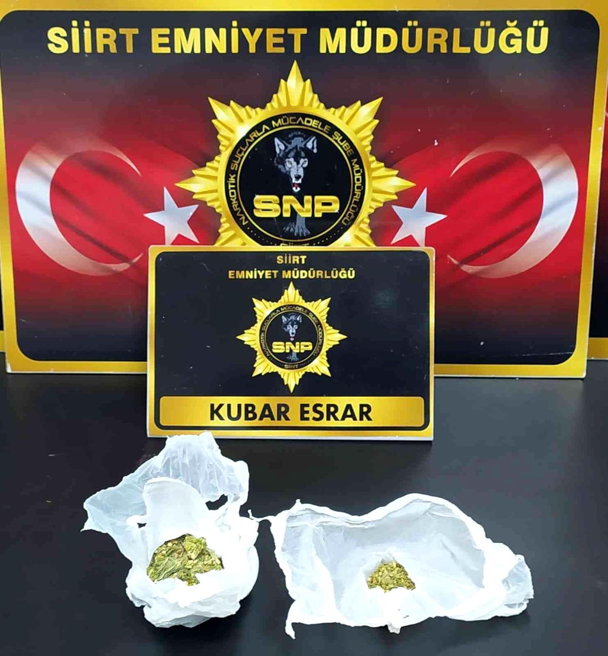 Siirt\'te uyuşturucu madde ele geçirildi