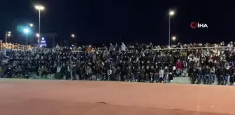 Üniversite öğrencilerine 'hoş geldin' konseri
