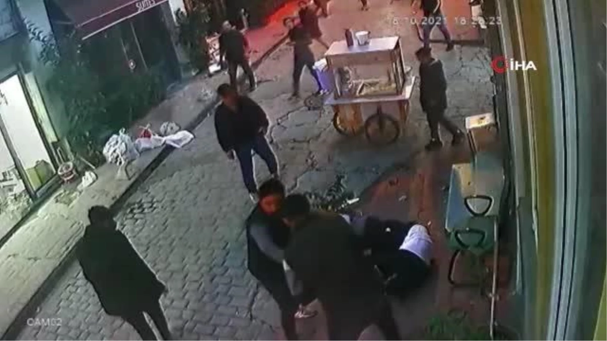 Akılalmaz olay kamerada: Tanıştığı kadının telefonlarını çaldı, kaçmak isterken düşüp yaralandı
