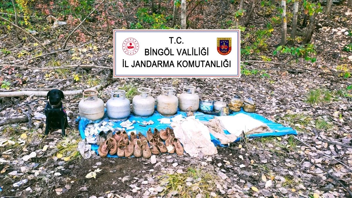 Son dakika haberleri | Bingöl\'de terör örgütüne ait 2 sığınak imha edildi