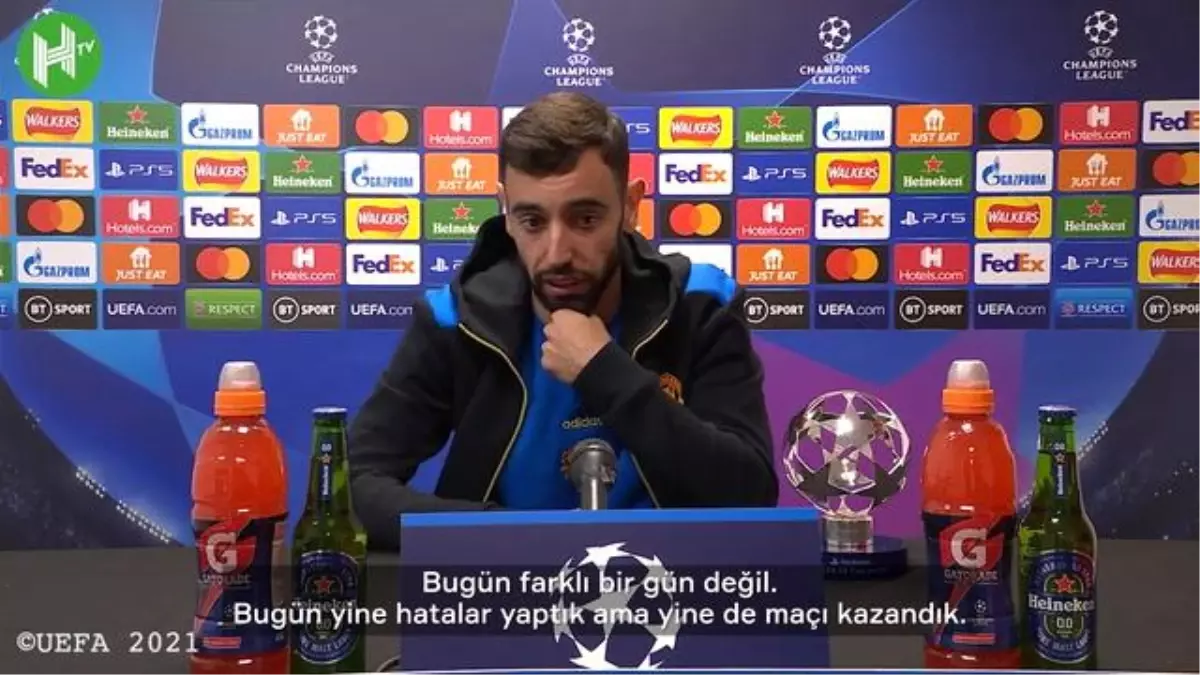 Bruno Fernandes \'\'Yaptığımız hataları düzeltmeye çalışıyoruz!\'\'