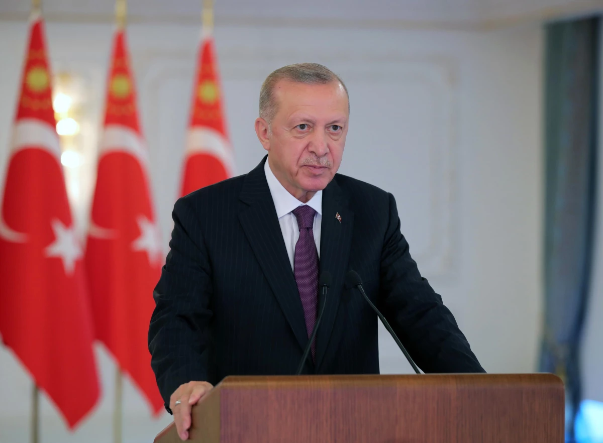 Cumhurbaşkanı Erdoğan, 1. Su Şurası\'na canlı bağlantıyla katıldı: (1)