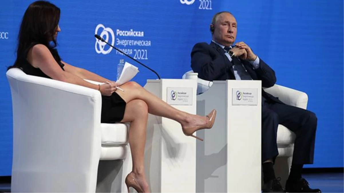 Rus medyası, ABD\'li gazeteci Hadley Gamble\'ın Putin\'in dikkatini dağıtmak için gönderildiğini iddia etti