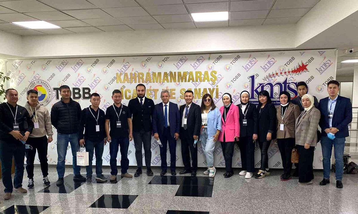 Kırgız alım heyeti Kahramanmaraş\'ta iş dünyası ile buluştu
