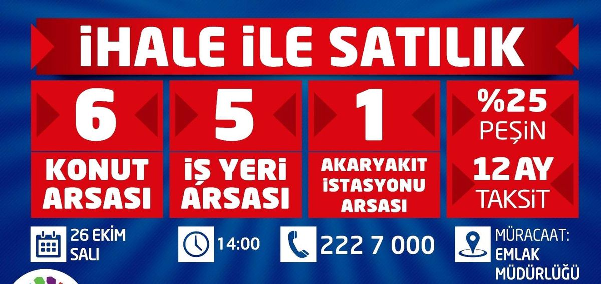 Kocasinan\'dan yüzde 25 peşin, 12 ay taksitli yatırım fırsatı