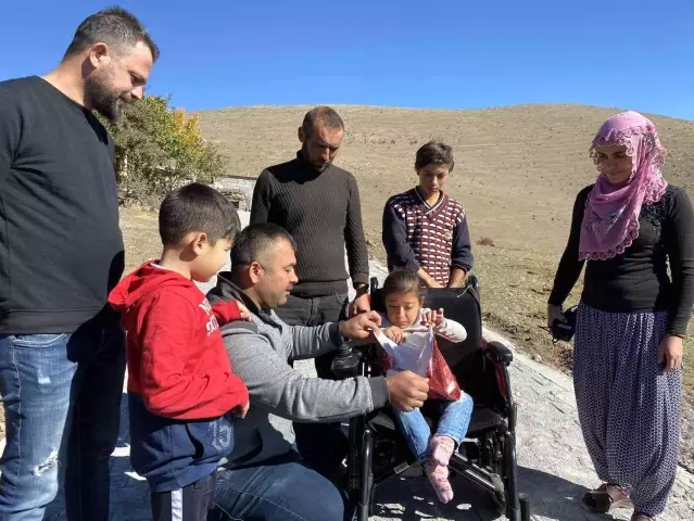 Niğde'de engelli minik Elif'in evinin önüne Vali Şimşek'in talimatıyla yol yapıldı