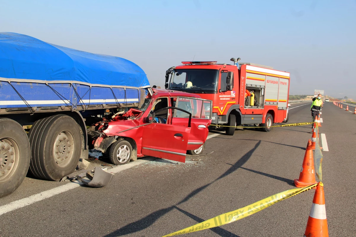 Son dakika haber | Park halindeki tıra çarpan otomobilin sürücüsü öldü