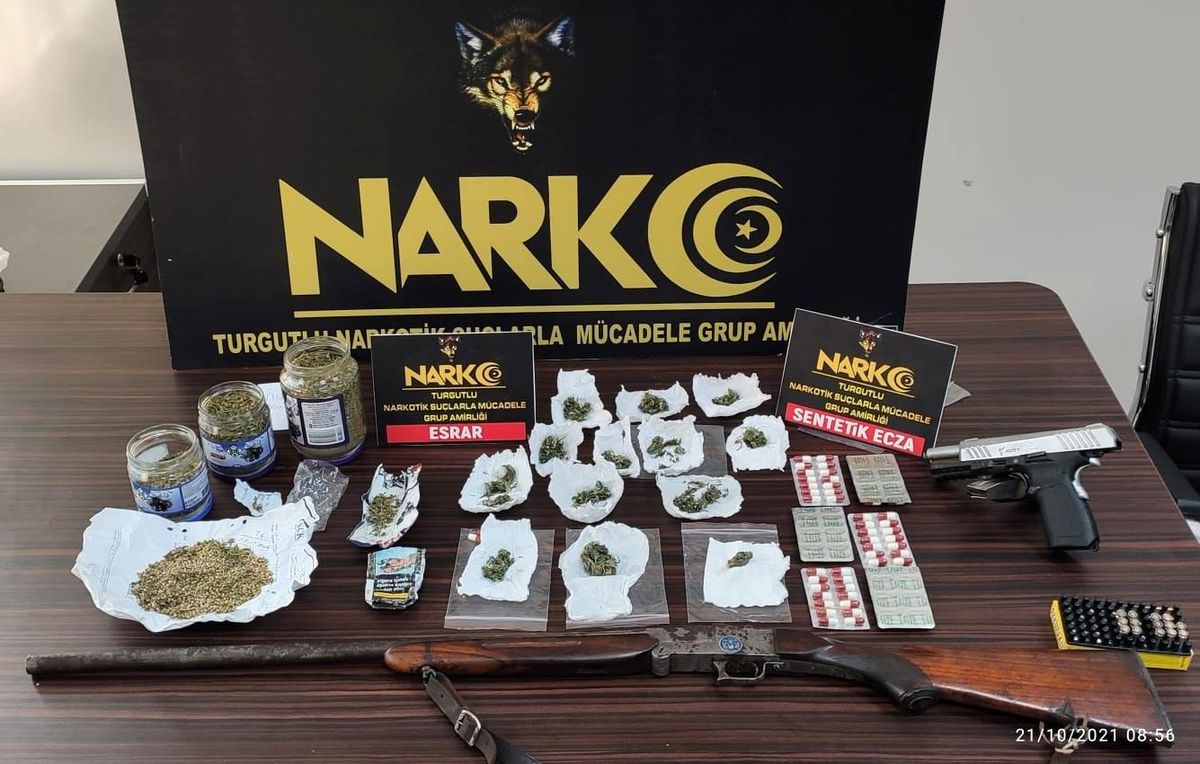 Manisa\'da uyuşturucu operasyonu: 7 kişi yakalandı