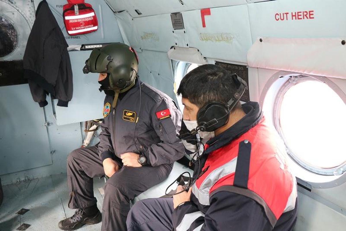 Muğla\'da helikopter destekli trafik denetimi