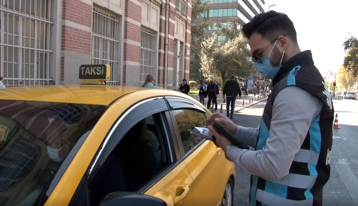Şişli\'de taksilere yönelik denetim